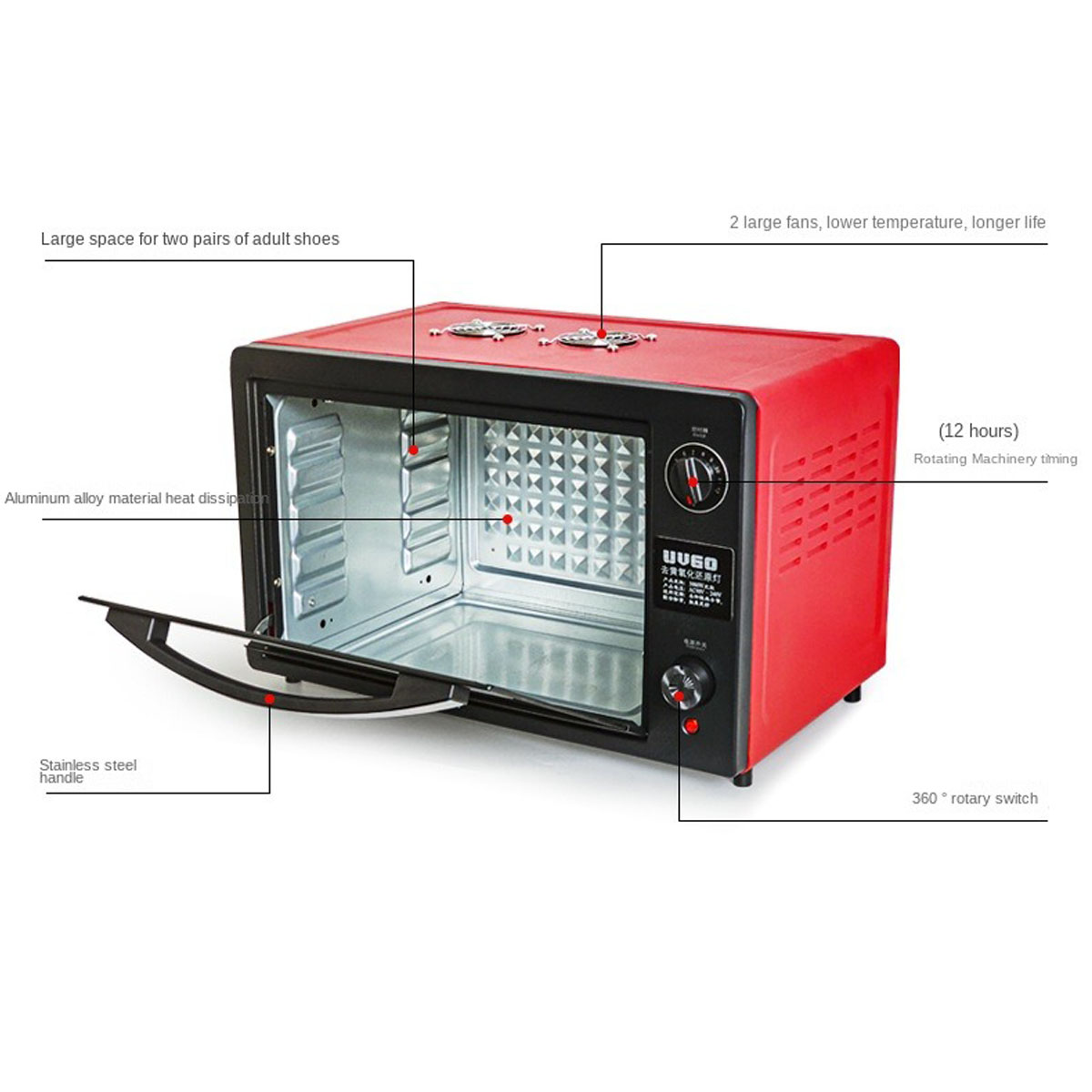 Shoe Led Light Machine Box UV  - đánh giá và giá Uv Sole Oxidation